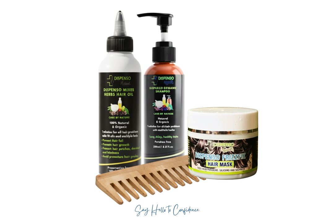Dispenso Hair Care Bundle with Hair Mask