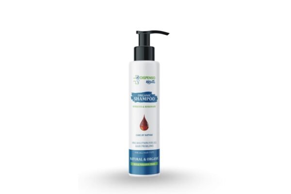 Dispenso Organic Shampoo with Hibiscus and Rosemary