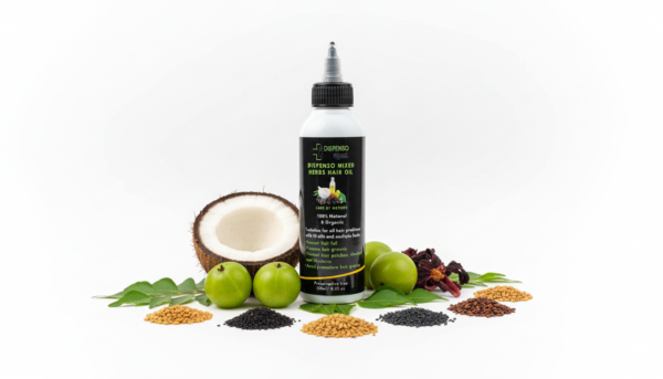 Dispenso Mixed Herbs Organic Hair Growth Oil Pakistan 150ml