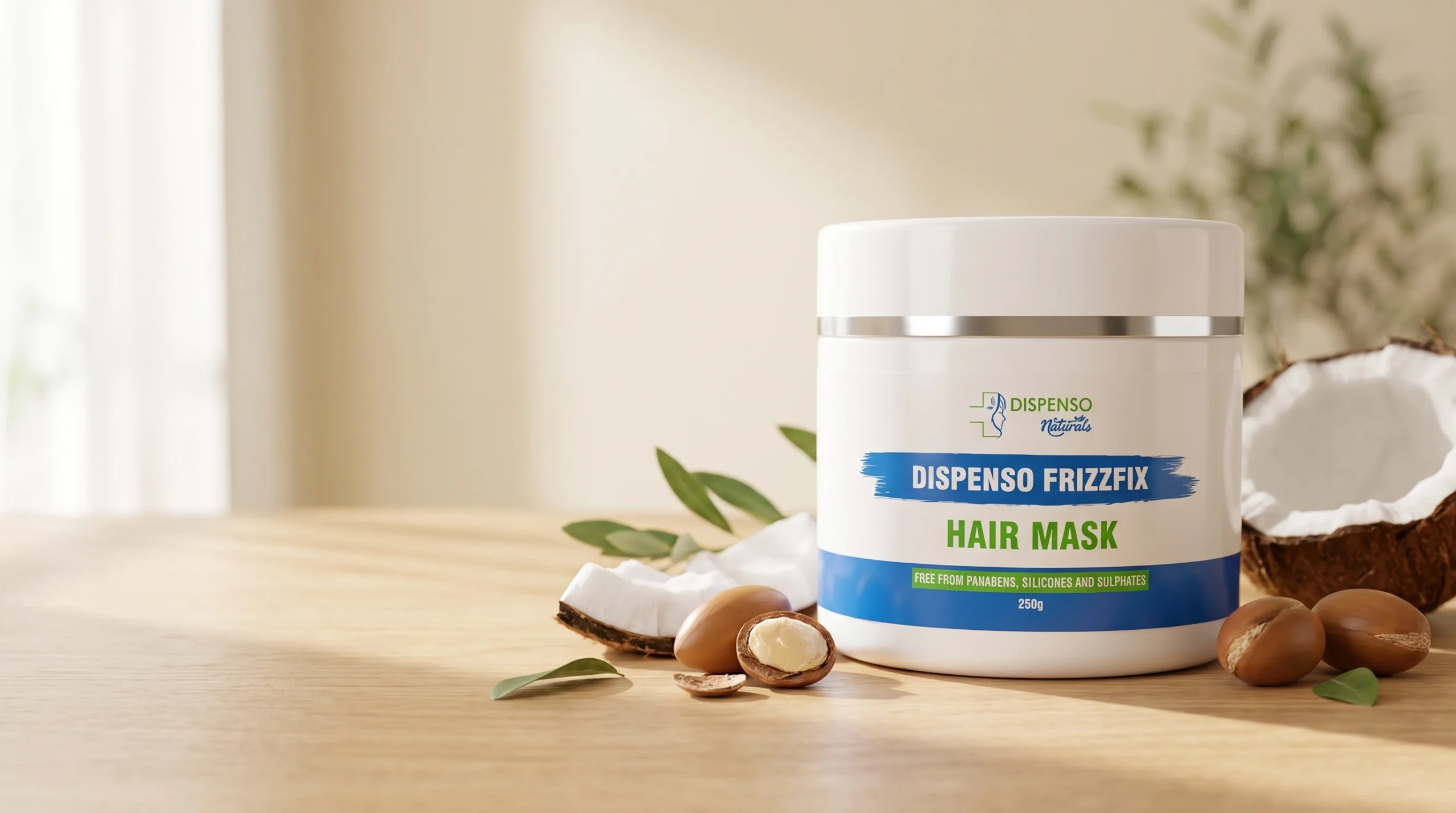 Frizz Fix Hair Mask by Dispenso Naturals